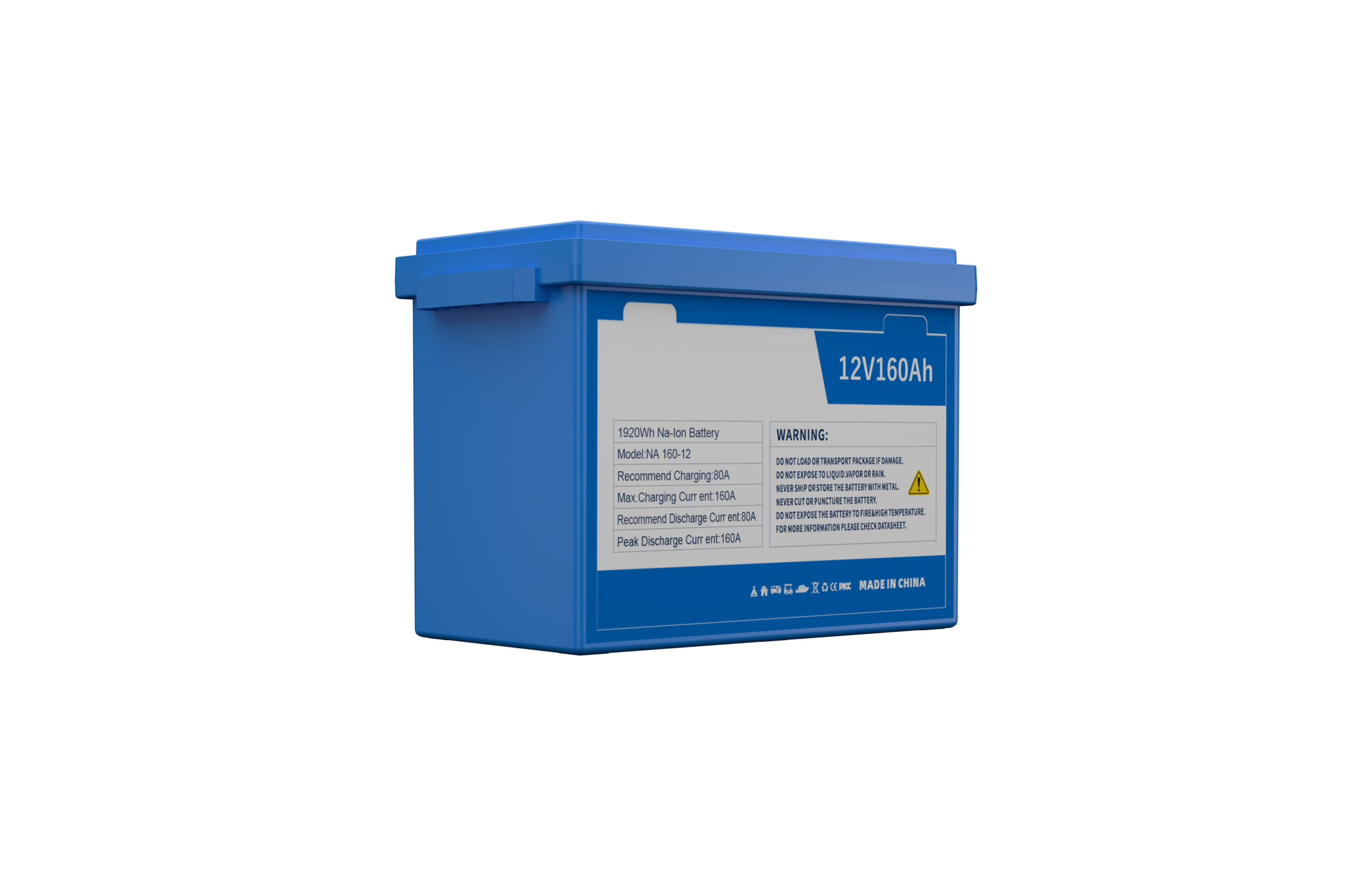 12v160ah nfpp sodium ion battery pack