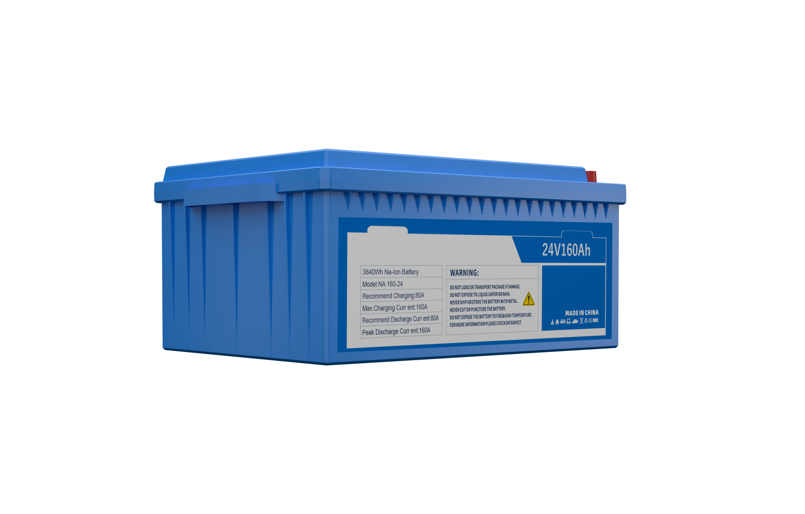 24v160ah nfpp sodium ion battery pack
