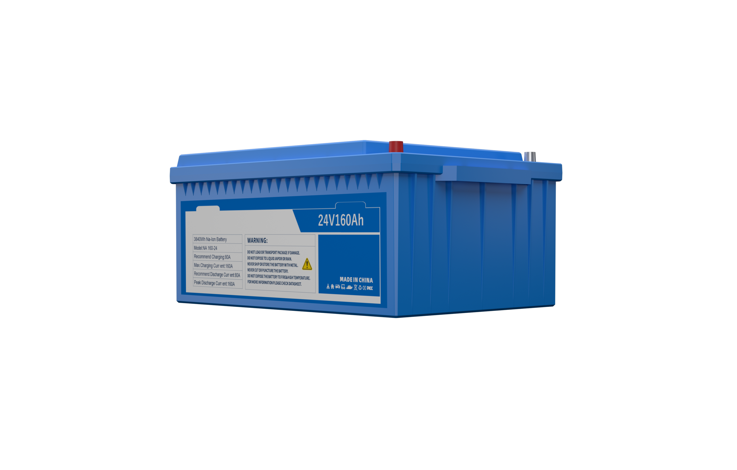24v160ah nfpp sodium ion battery pack