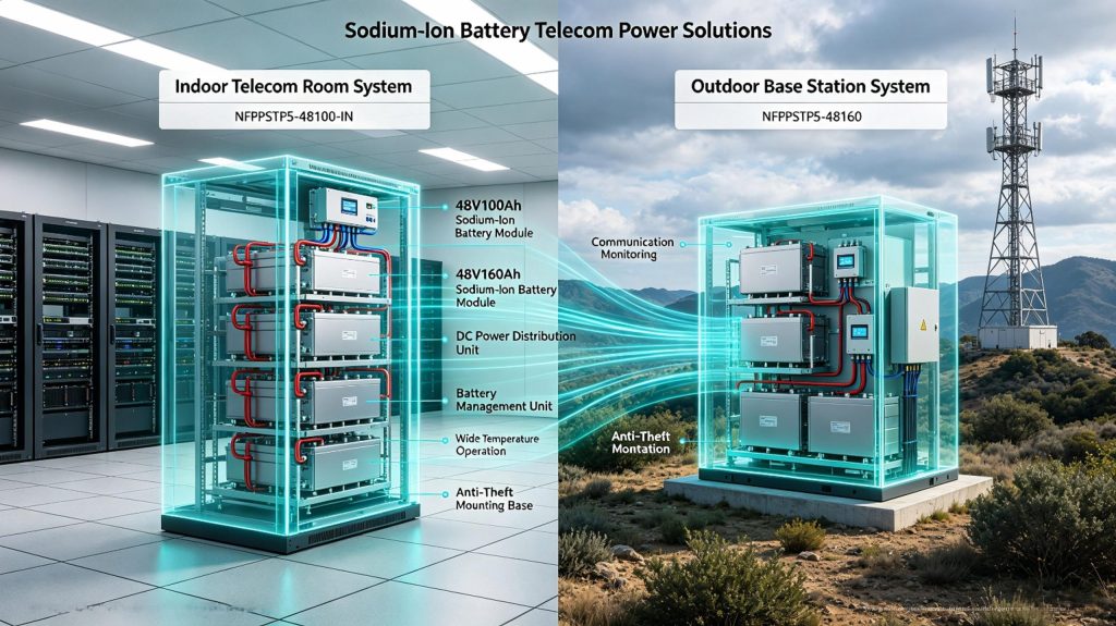 telecom sodium ion battery