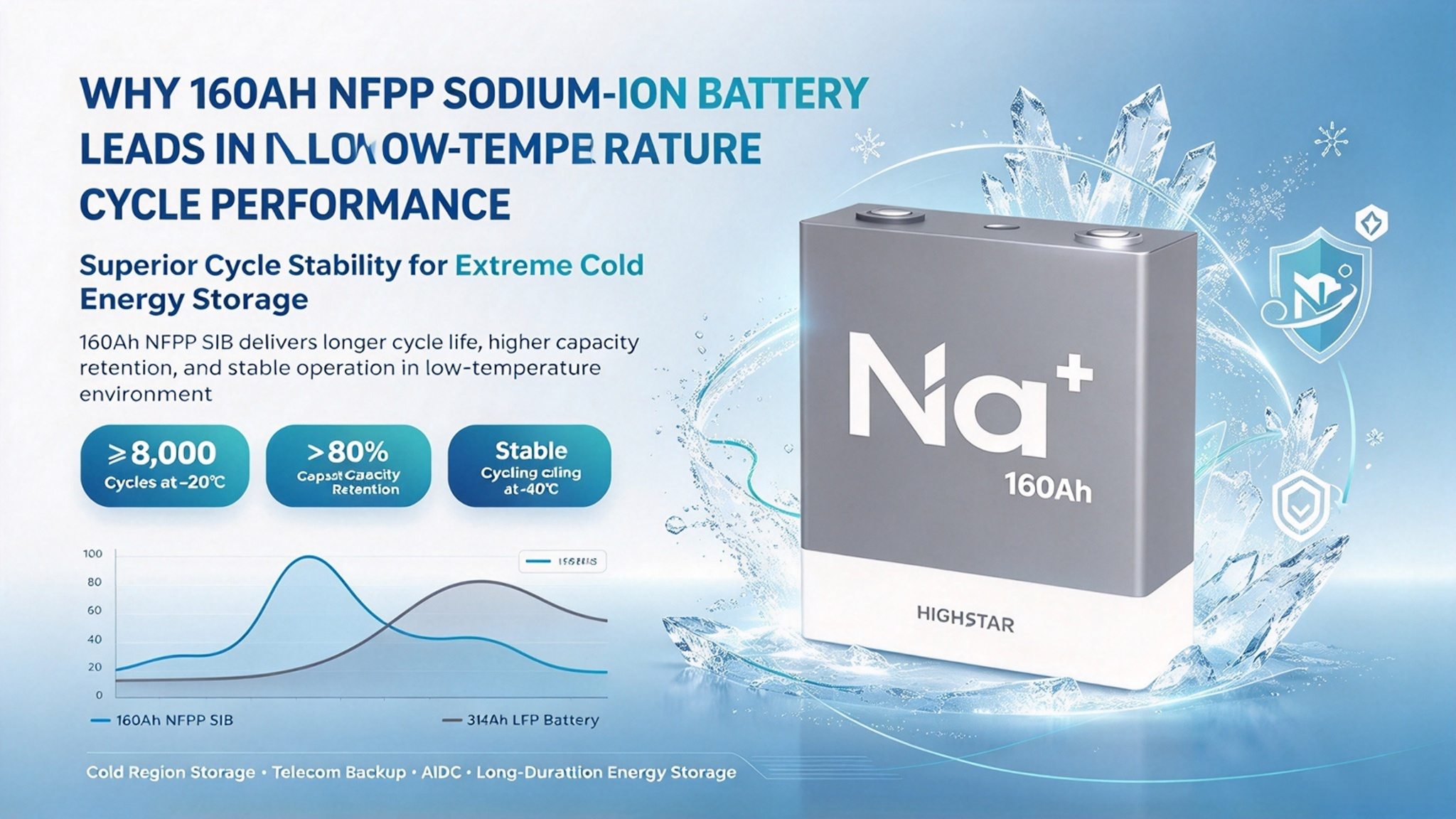 NFPP Sodium-Ion Battery vs LFP: Low-Temp Performance