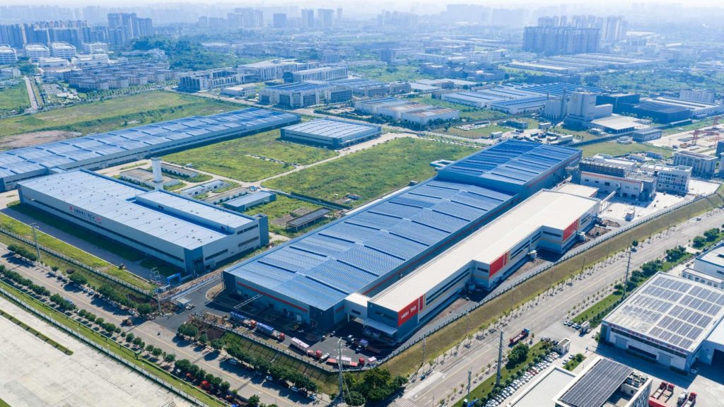 Highstar Sodium Completes New Equity Financing; 6GWh Neijiang Sodium-ion Battery Plant to Start Production in Late October 2026 production line 2pic