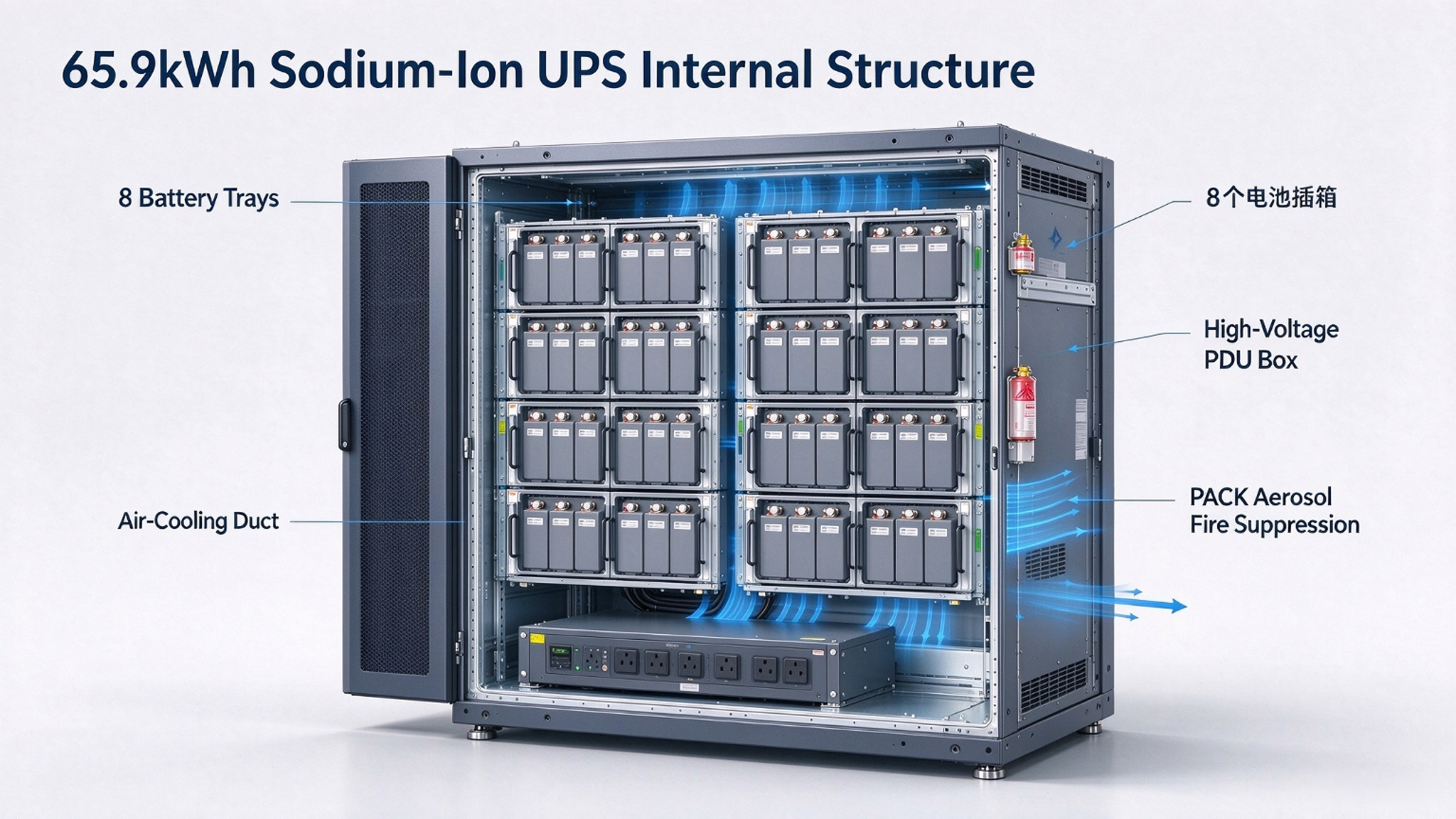 HIGHSTAR SODIUM 65.9kWh Sodium-Ion Storage UPS | 160Ah Large-Capacity Safe Backup HIGHSTAR SODIUM 65.9kWh Sodium-Ion Storage UPS | 160Ah Large-Capacity Safe Backup