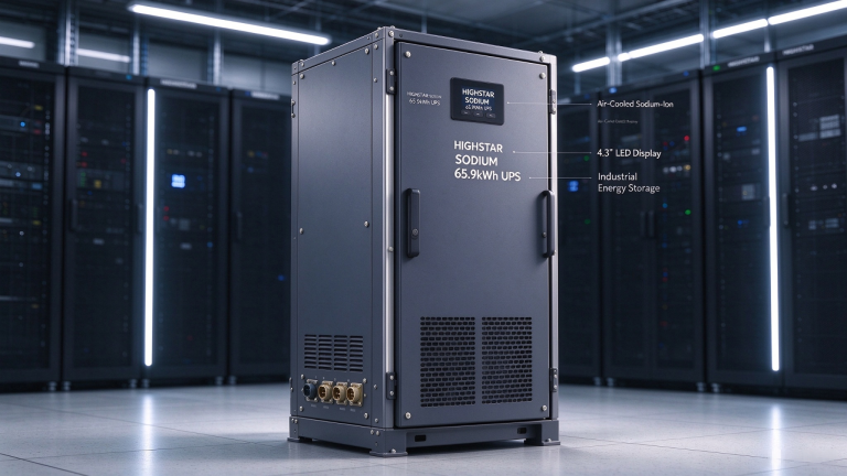 HIGHSTAR SODIUM 65.9kWh Sodium-Ion Storage UPS | 160Ah Large-Capacity Safe Backup